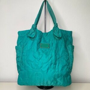 Marc by Marc Jacobs Standard Supply Workwear‎ Turquoise Blue Tote Bag Purse